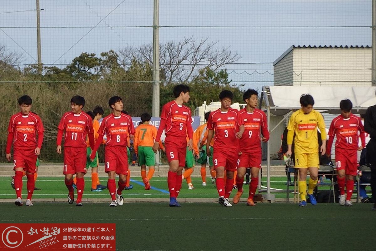 写真館 第24回波崎ユースカップ 親善試合 赤い彗星 東福岡高校サッカー