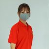 東福岡高校サッカー部公式洗えるコロナウイルス対策マスク（ブラック） - 画像 (4)