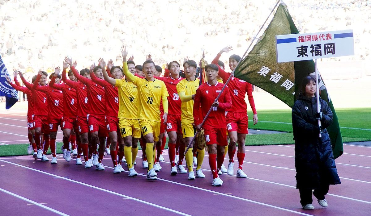 【写真館】第104回全国高校サッカー選手権大会（開会式）