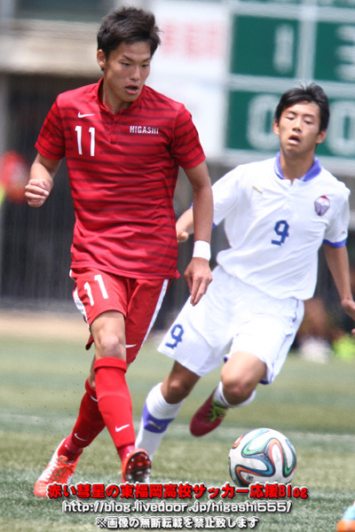 高円宮杯U-18サッカーリーグ2014プレミアリーグWEST東福岡－富山第一３