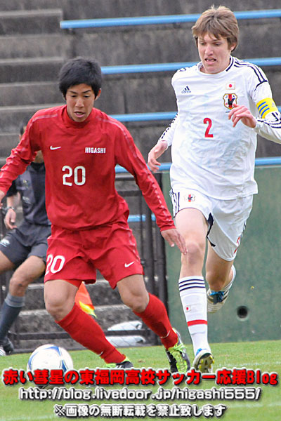 第10回サニックス杯国際ユースサッカー大会2012東福岡－U17日本代表１