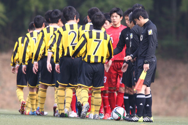 第13回サニックス杯国際ユースサッカー大会2015東福岡－前橋育英１